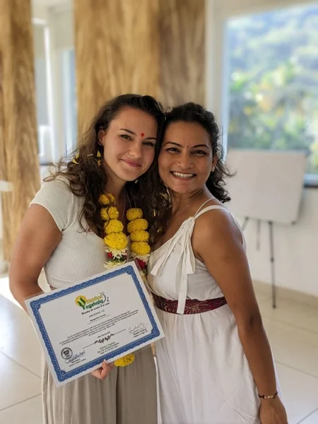 Yoga certification ceremony for 300 Hour Yoga Teacher Training