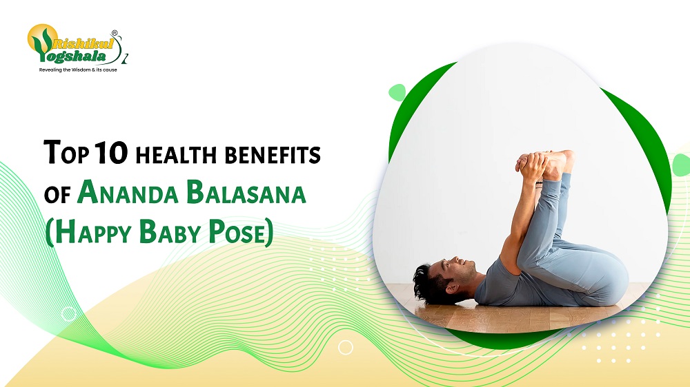 Happy Baby Pose or Ananda Balasana