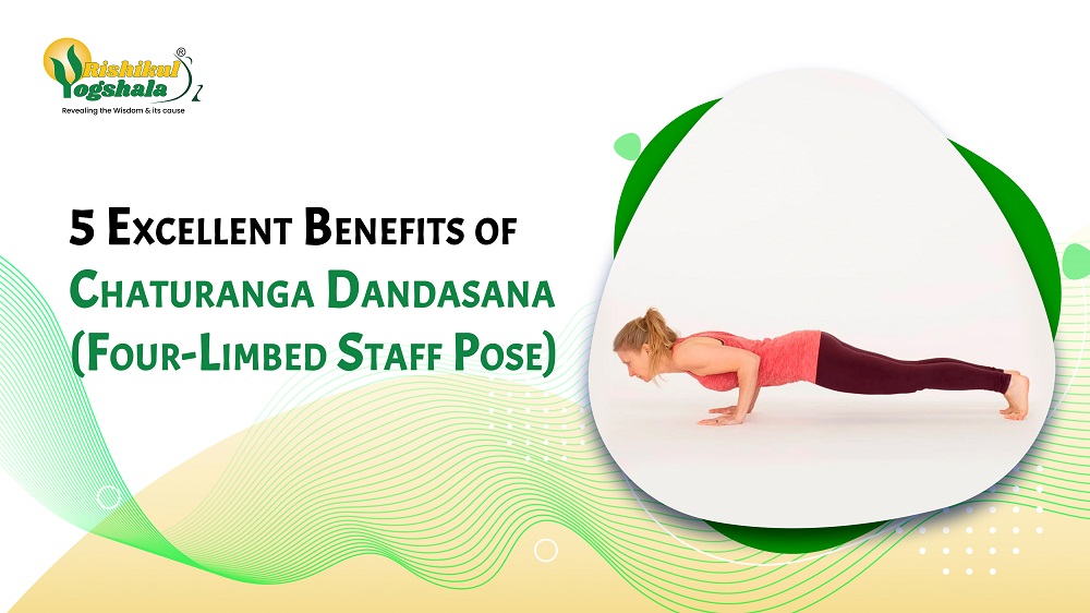 How to do Chaturanga Dandasana or Four-Limbed Staff Pose - DoYou