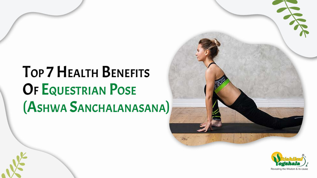 Silhouette yoga posture. Equestrian pose. Ashva Sanchalanasana. Mandala:  Royalty Free #251876482