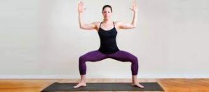 Goddess Pose: Opens Hip Joints, Relief Back Strain