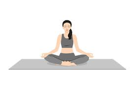 SUKHASANA (EASY POSE): SIMPLE YOGA SEATED POSTURE FOR RELAXATION & FLEXIBILITY