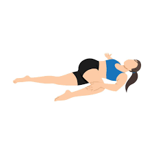 Reclined Supine Twist Pose: Improves Spinal Mobility, Relaxation