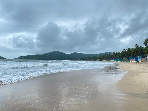 Goa in Monsoon Season: Darken Skies and the First Drops Fall